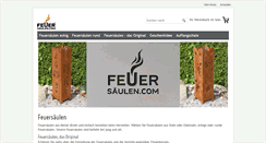 Desktop Screenshot of feuersaeulen.com
